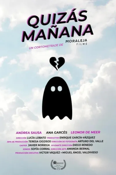 Cartel de Quizás mañana, cortometraje de Lucía Lobato